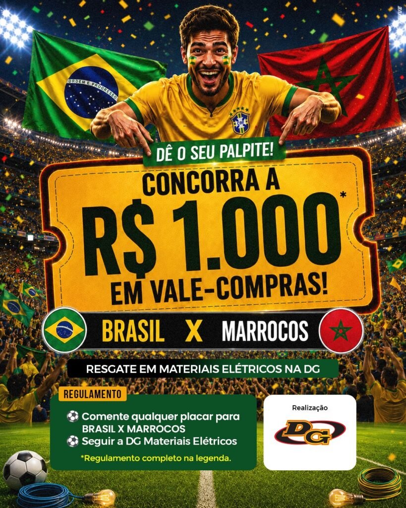Regulamento completo na publicação do Instagram